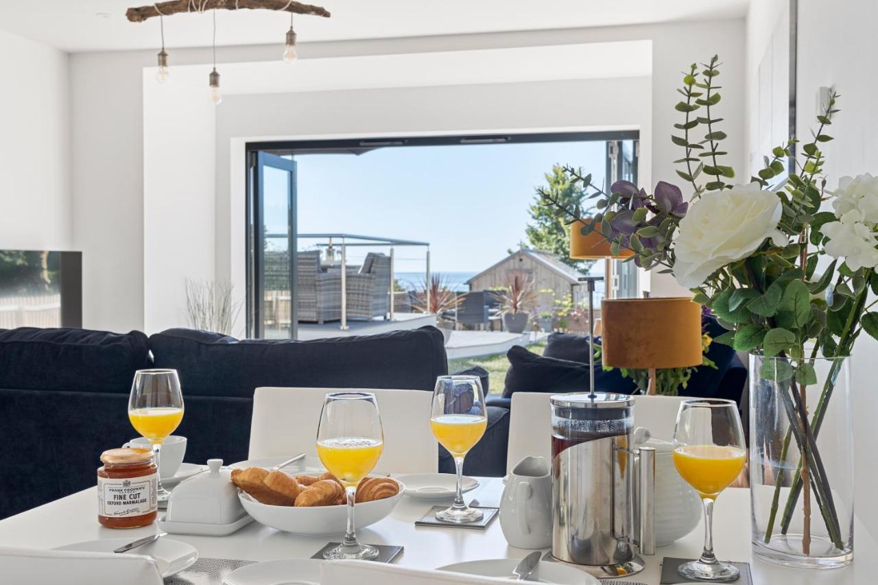 Stunning Coastal Apartment In Maidencombe With Sea Views & Garden Stokeinteignhead Eksteriør billede