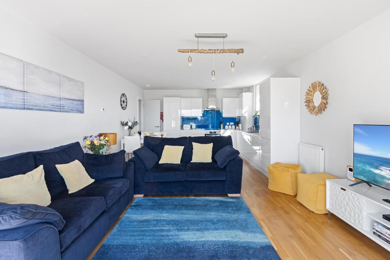 Stunning Coastal Apartment In Maidencombe With Sea Views & Garden Stokeinteignhead Eksteriør billede