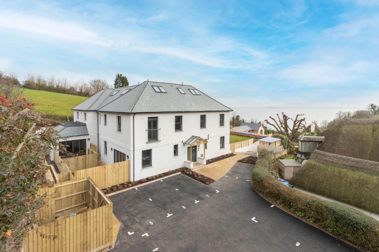 Stunning Coastal Apartment In Maidencombe With Sea Views & Garden Stokeinteignhead Eksteriør billede