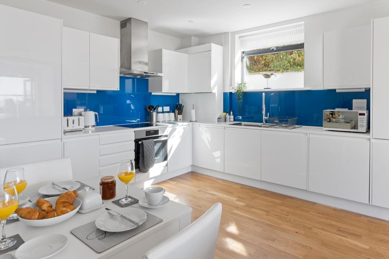 Stunning Coastal Apartment In Maidencombe With Sea Views & Garden Stokeinteignhead Eksteriør billede