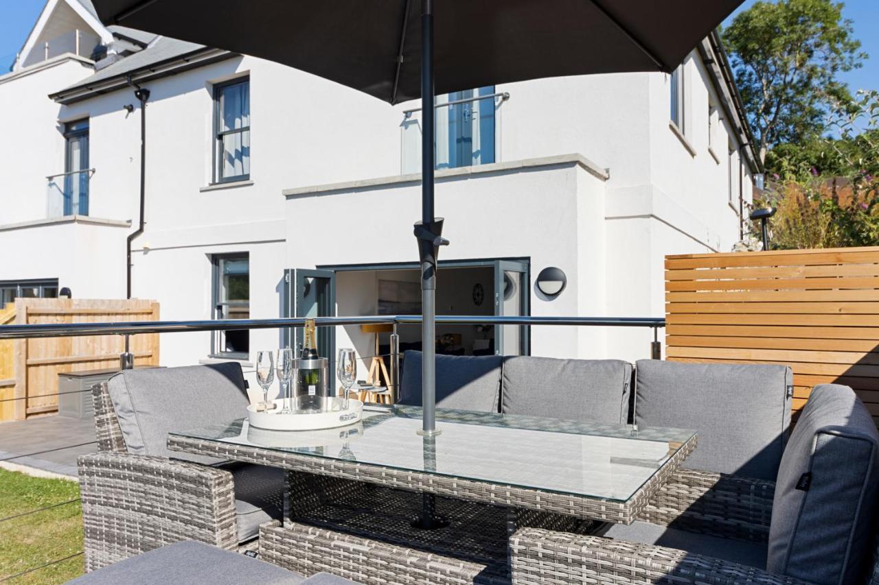 Stunning Coastal Apartment In Maidencombe With Sea Views & Garden Stokeinteignhead Eksteriør billede