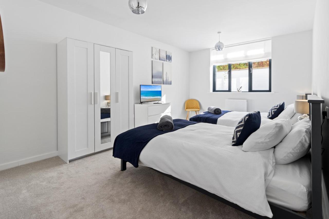 Stunning Coastal Apartment In Maidencombe With Sea Views & Garden Stokeinteignhead Eksteriør billede