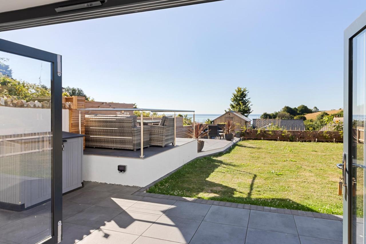 Stunning Coastal Apartment In Maidencombe With Sea Views & Garden Stokeinteignhead Eksteriør billede