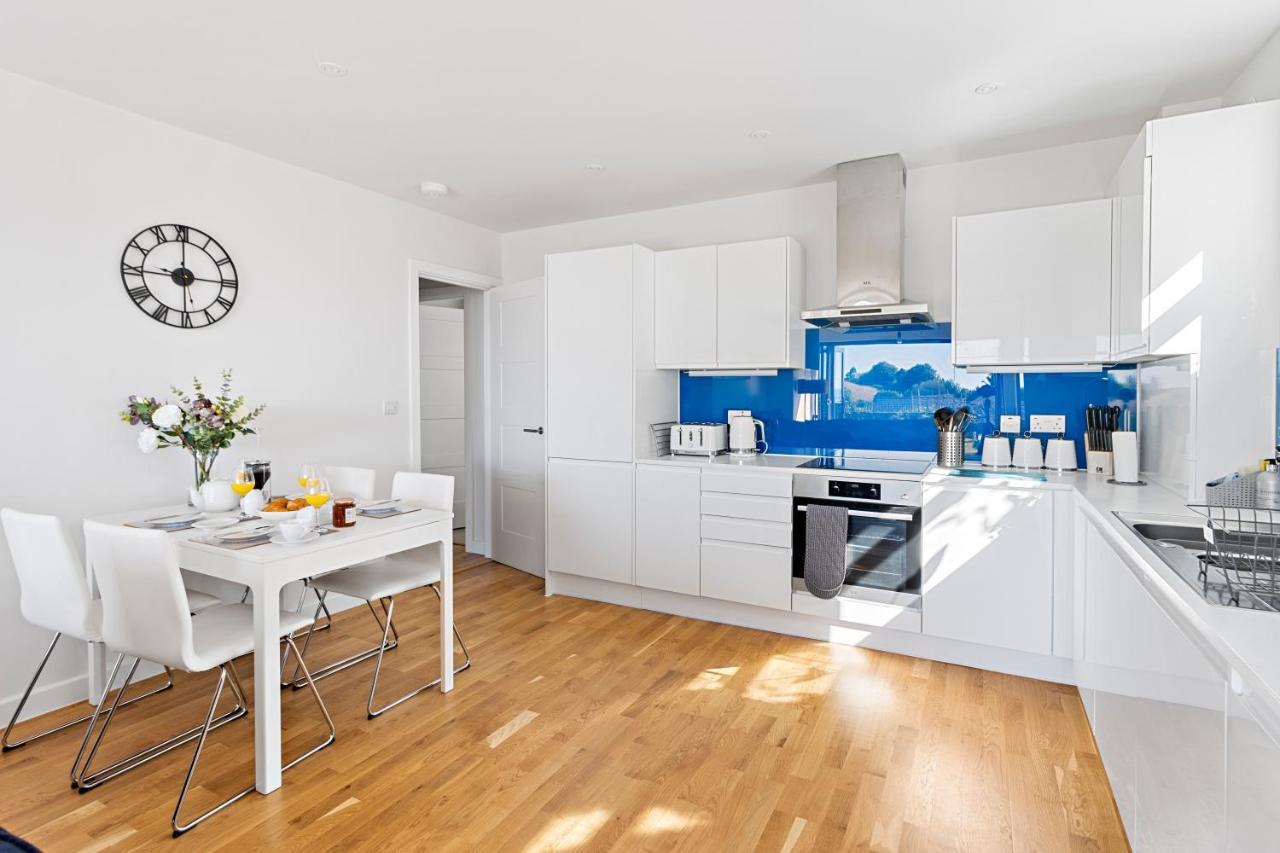 Stunning Coastal Apartment In Maidencombe With Sea Views & Garden Stokeinteignhead Eksteriør billede