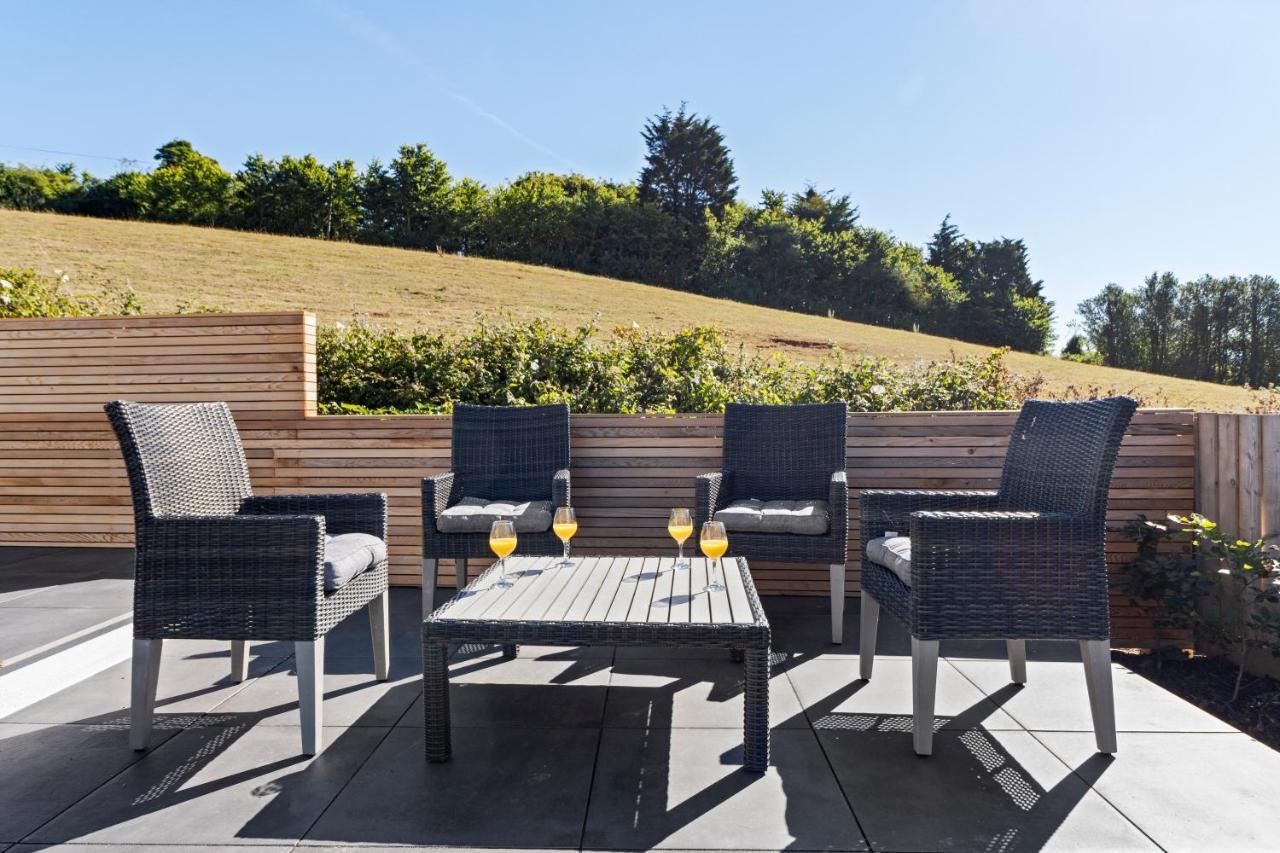 Stunning Coastal Apartment In Maidencombe With Sea Views & Garden Stokeinteignhead Eksteriør billede